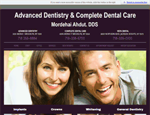 Tablet Screenshot of dentistrybrooklyn.com